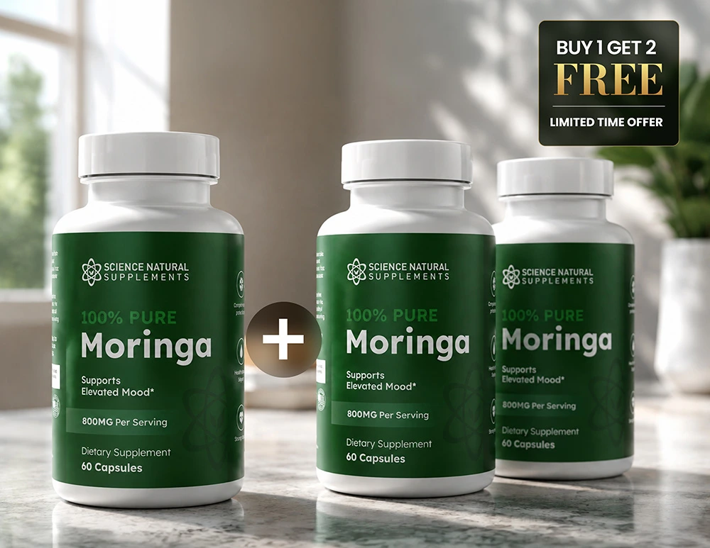 3 Bottles of Premium Moringa